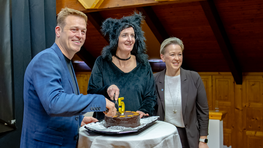 Sternenpark-Jubiläum: Stefan Kaineder, Sabine Pumberger, Nicole Eder (Foto: Gernot Wührleitner)