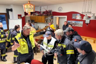 Feuerwehr Unterach trainiert den Ernstfall (Foto: Stoxreiter)