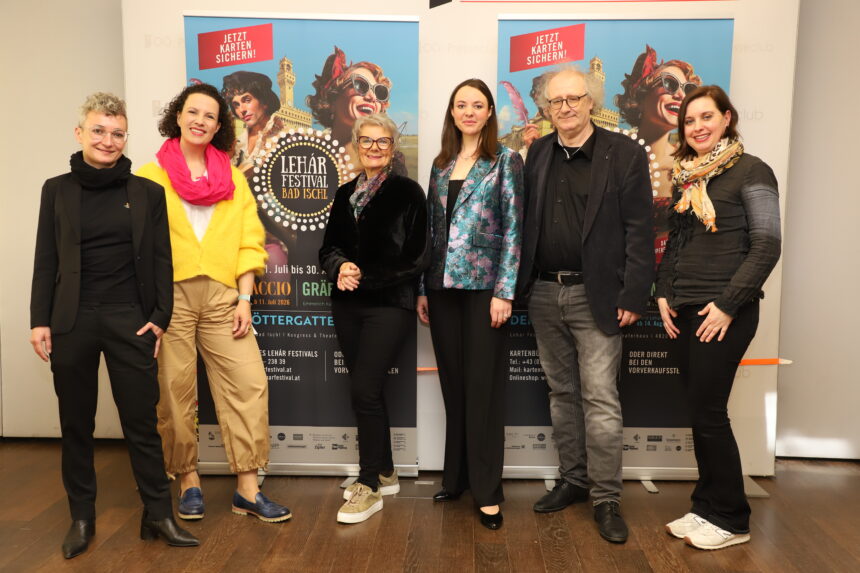 Jenny W. Gregor & Christina Sidak & Brigitte Stumpner & Eva Schöler & Thomas Enzinger & Angela Schweiger (Foto: Foto Hofer)