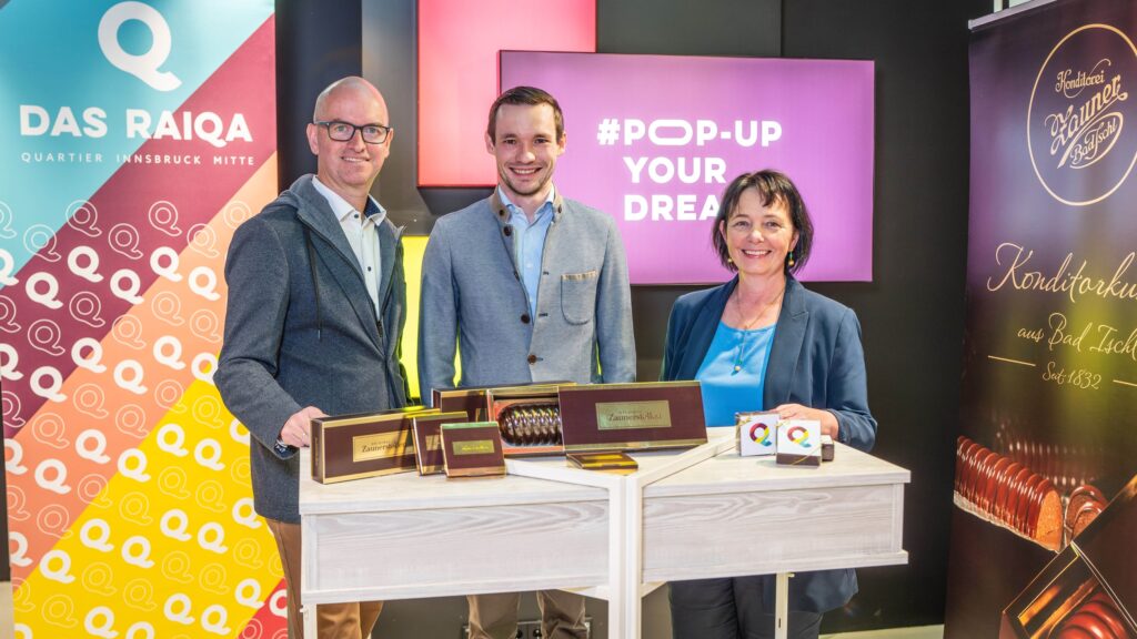 Zauner eröffnet in Innsbruck ersten Pop-up