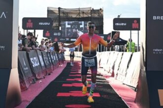 Robert Pirnbacher siegt beim Ironman Südafrika (Foto: Sportograf)