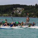 ATSV Lenzing bei Kanu Regatta am Attersee top
