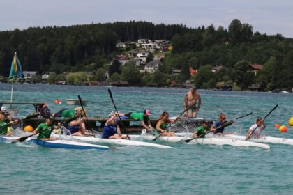 ATSV Lenzing bei Kanu Regatta am Attersee top