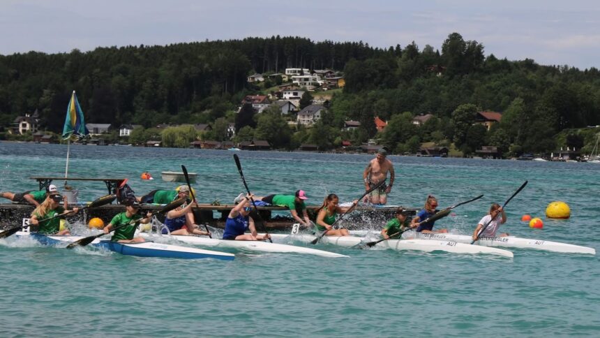 ATSV Lenzing bei Kanu Regatta am Attersee top