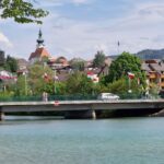 Agerbrücke am Attersee