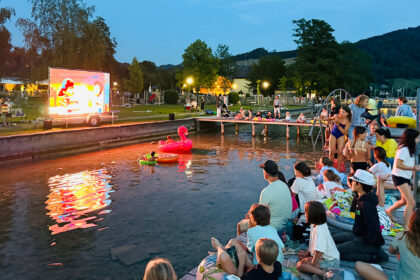 Wasserkino Weyregg am Attersee