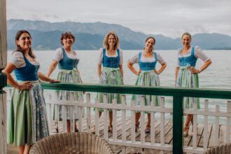 Kräuter Dirndl aus Attersee