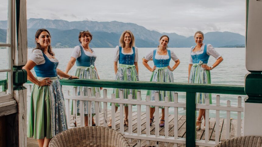 Kräuter Dirndl aus Attersee