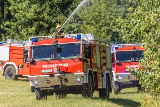 Tatra Fahrzeug Waldbrände