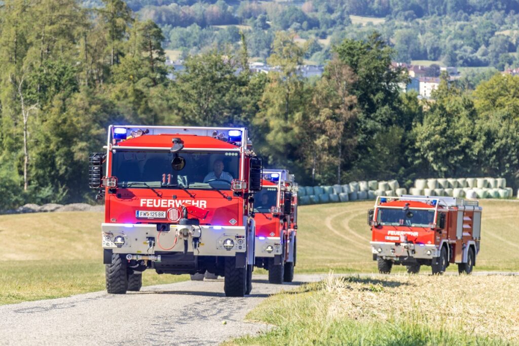 Waldbrand-Tatra für Feuerwehr Kemating