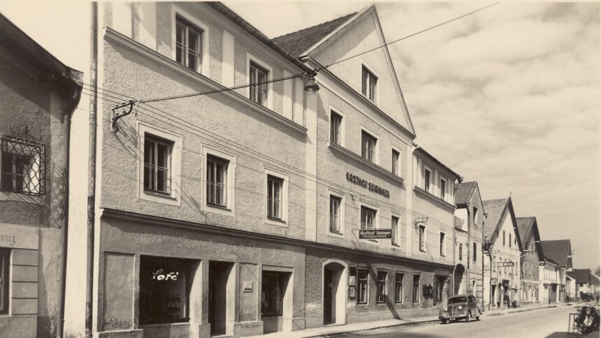 Attergauhof im Jahr 1955