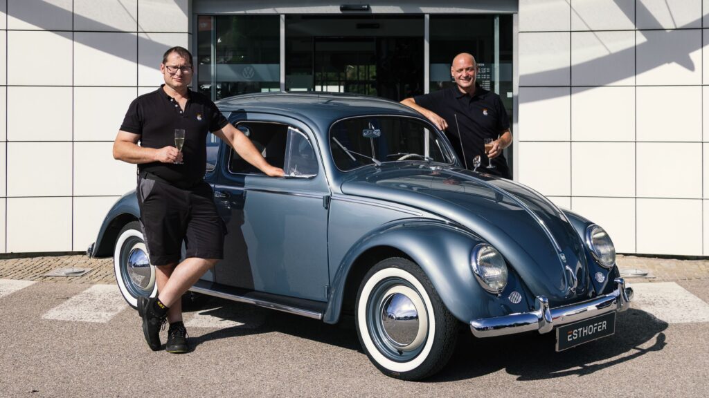 vw kaefer restauriert